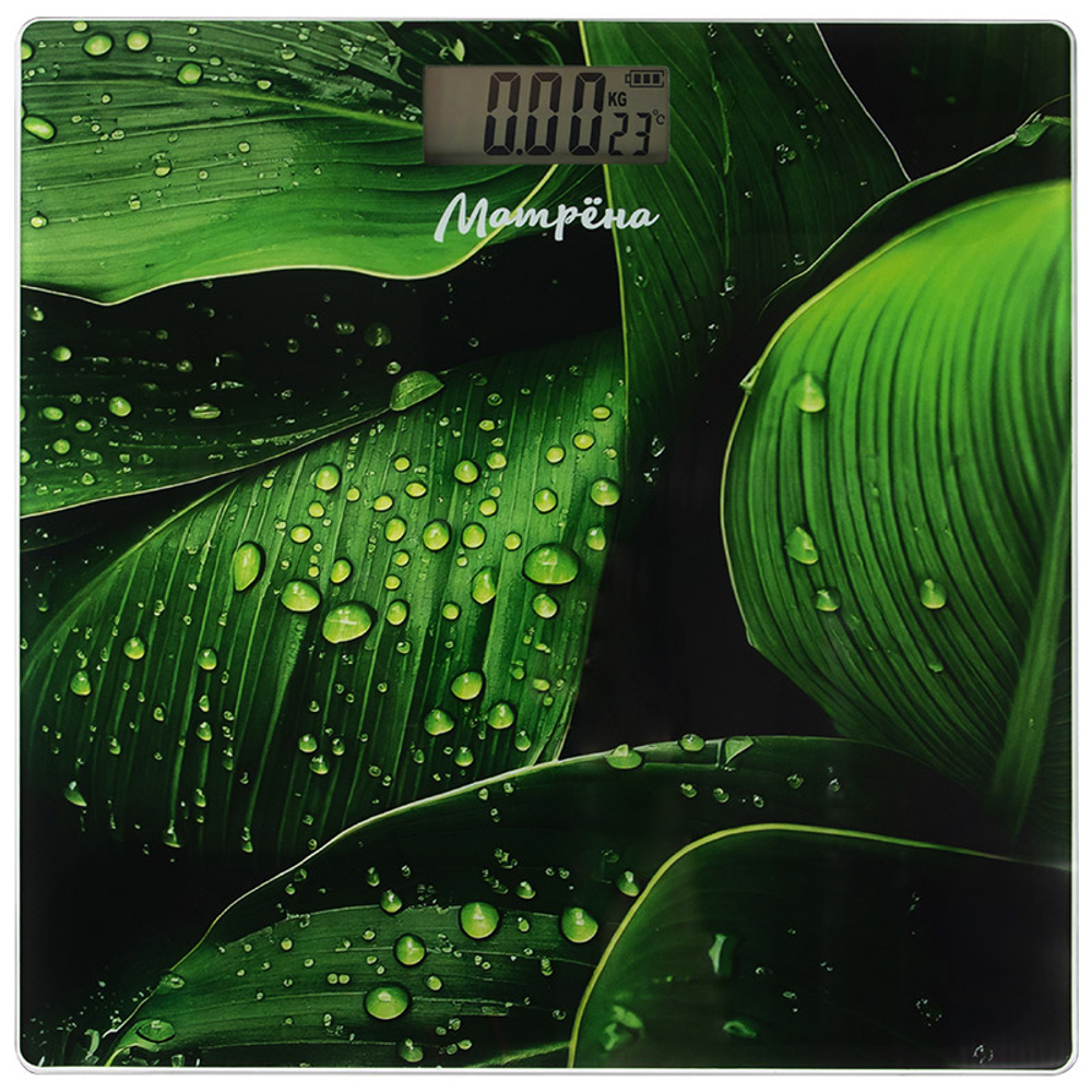 Весы напольные МАТРЁНА MA-032A (150кг) цветок (110016)