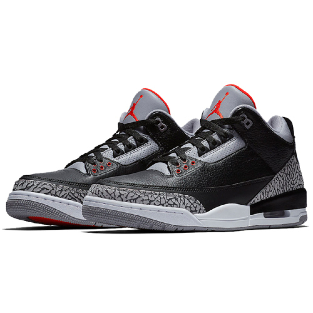 Кроссовки Air Jordan 3 Retro OG Black Cement 2018