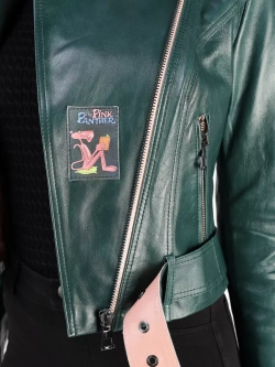 Кожаная куртка демисезонная косуха