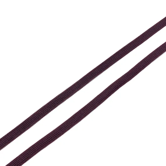 Резинка отделочная слива 6 мм (цв. 076), K-195/6