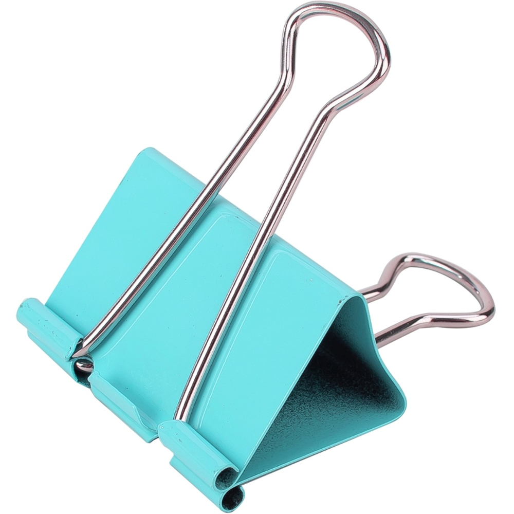 Зажимы для бумаг DELI "RIO", 51 мм, цветные, (12 шт.)