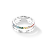 Кольцо Coeur de Lion Multicolour Silver 0136/40-1517 60