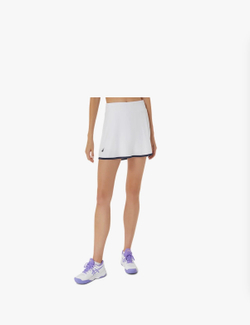 ASICS, COURT SKORT, BRILLIANT WHITE, WOMEN, XS