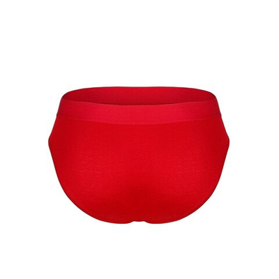 Красные бамбуковые трусы-брифы (Размер: S) (Цвет: красный)