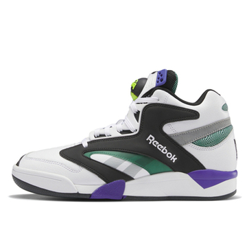 Reebok SHAQ Victory Pump Винтажные Баскетбольные Кроссовки Унисекс Белый Черный Зеленый