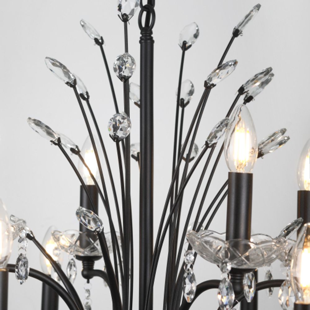 Люстра Rivoli Anamaria 2097-312 12 х Е14 40 Вт классика | Rivoli