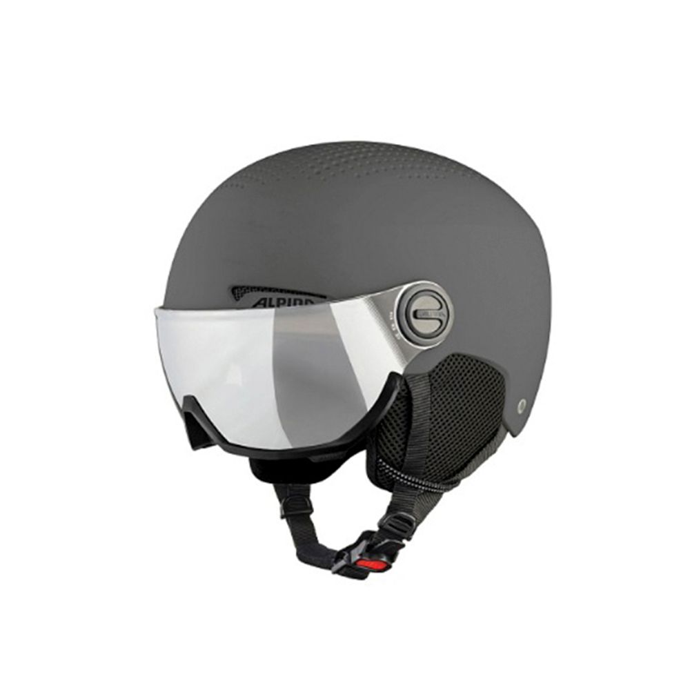 Зимний Шлем Alpina Arber Visor Q-Lite Grey Matt (см:58-61)
