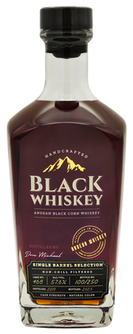 Виски Black Whiskey Single Barrel 57,6%, 0,75л