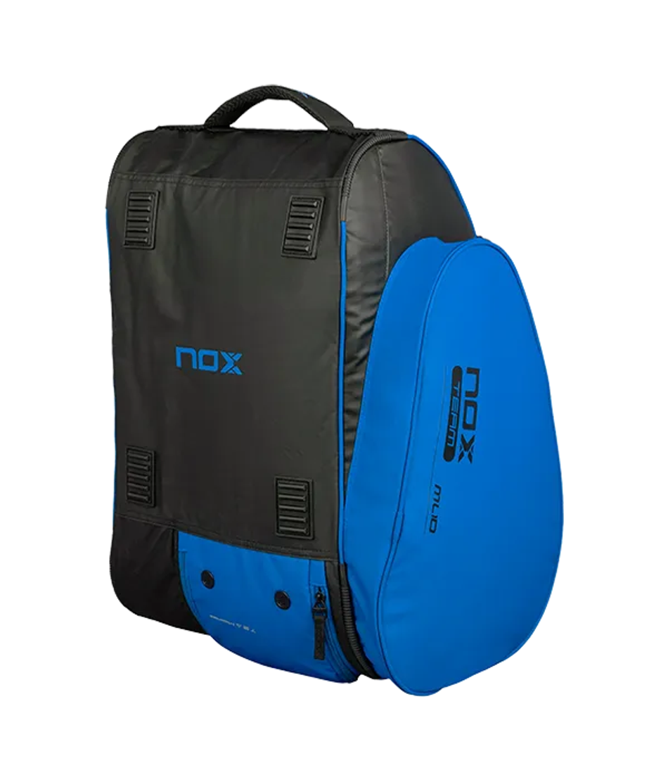 Сумка для падел NOX ML10 Team Black-Blue 2025 – профессиональная и вместительная