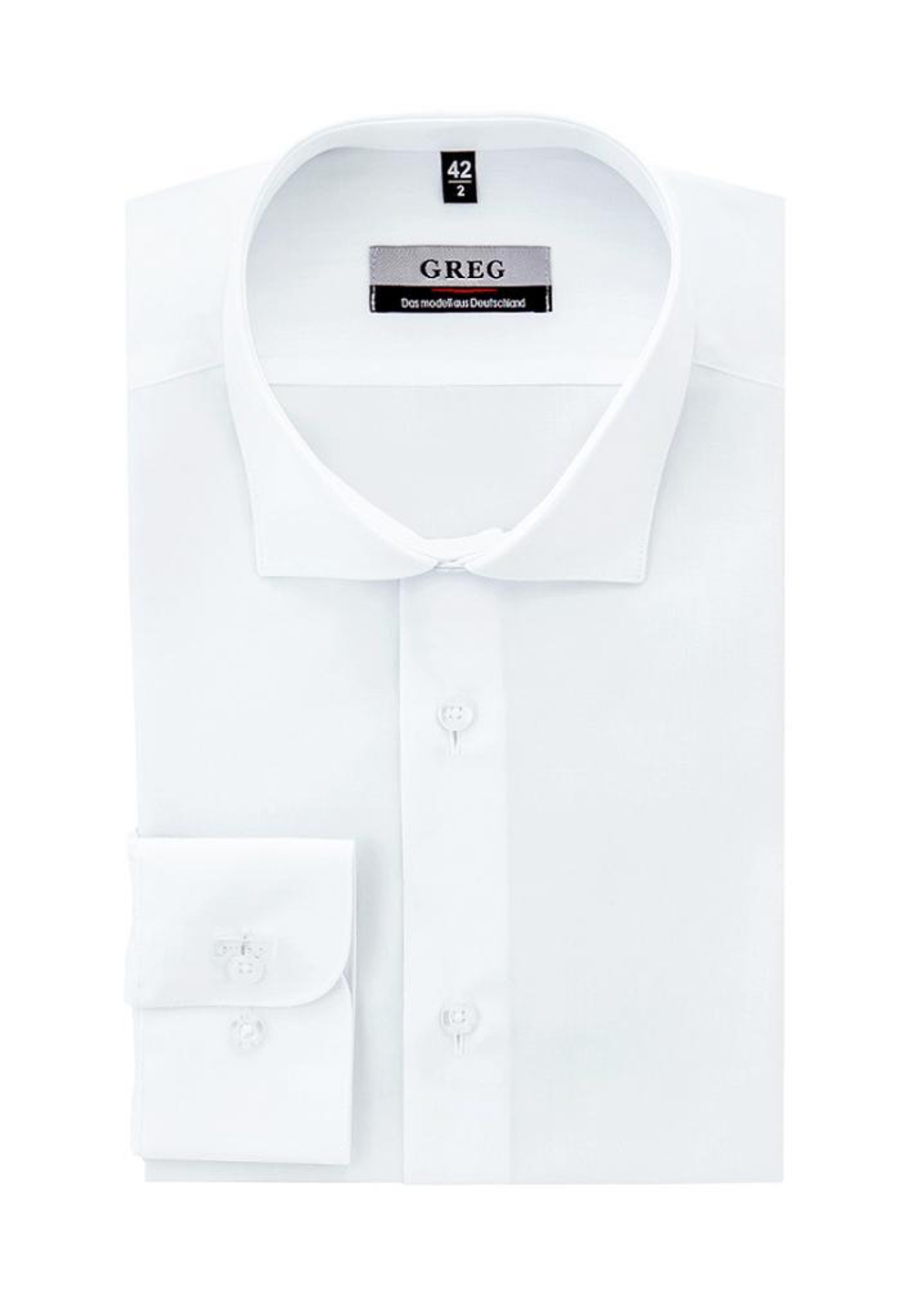 Сорочка GREG Regular fit 100/199/WHITE/Z "База"