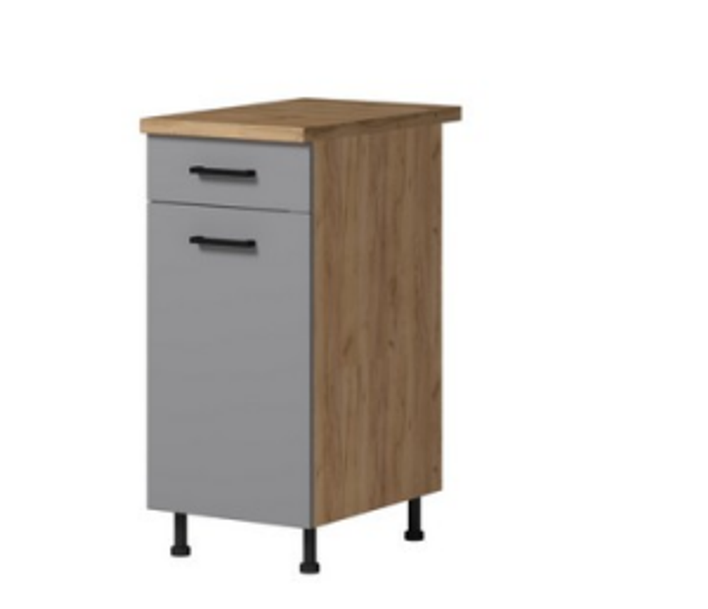 Alisa Grey - Стол рабочий 400-1 с ящиком