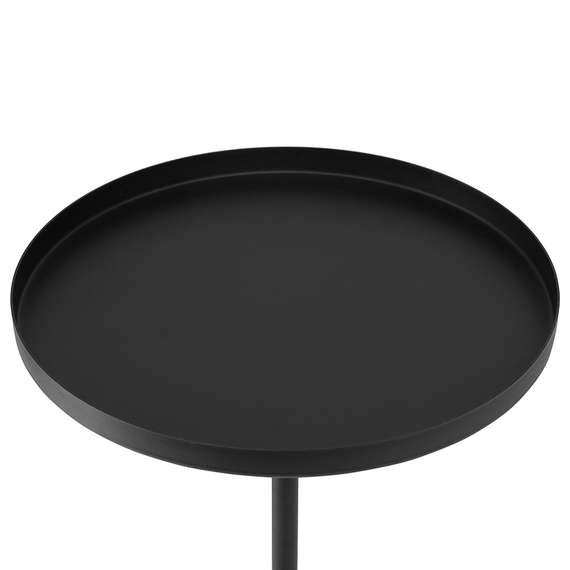 Журнальный столик Lars, Ø40х58 см, белый мрамор