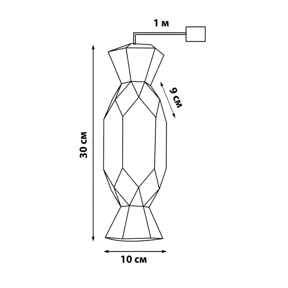 ULD-R510 3АА CANDY Светильник декоративный Конфета. на батарейках 3AA не в-к. 100 светодиодов. Белый свет. Цвет корпуса радужный. TM Uniel