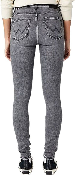 Джинсы Wrangler HIGH RISE SKINNY серый