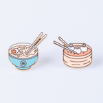 Набор из 2-х металлических булавок pinaholic asian food