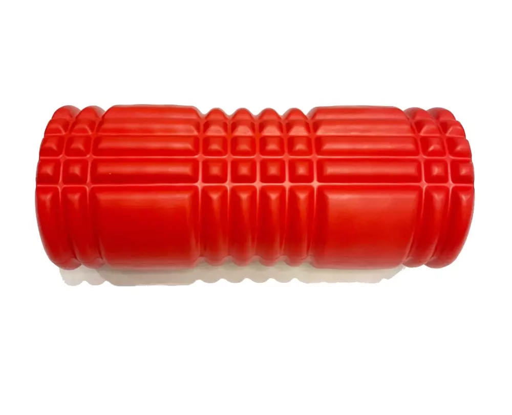 Ролик массажный для йоги Coneli Yoga Circular 33x14 см красный