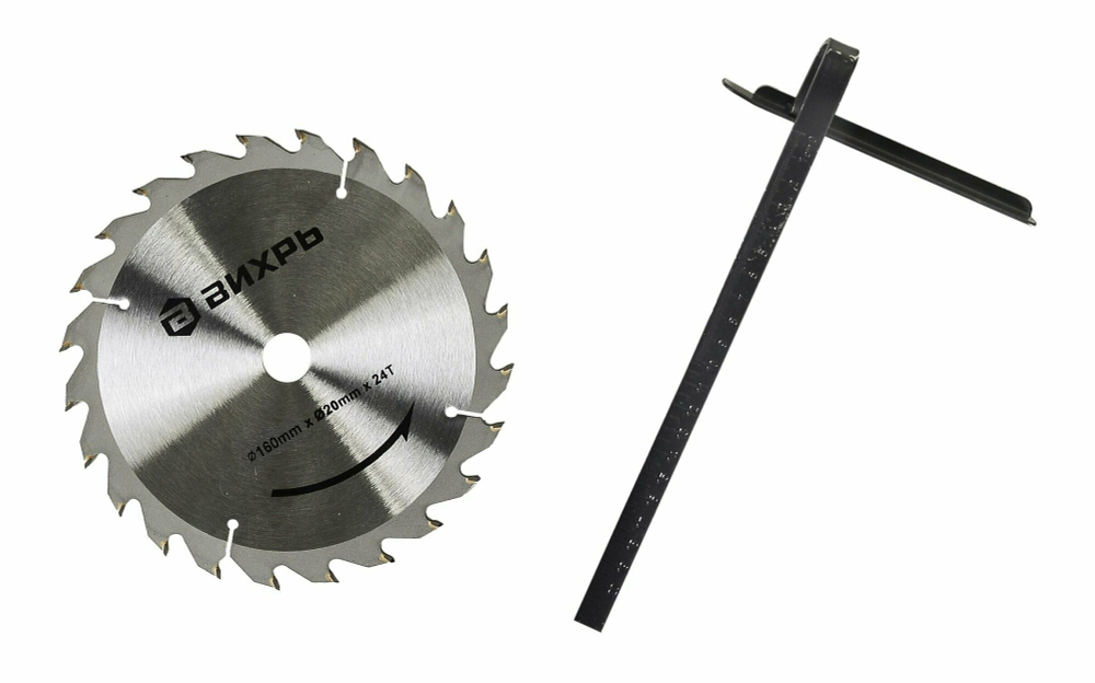 Дисковая пила ВИХРЬ ДП-185/1600