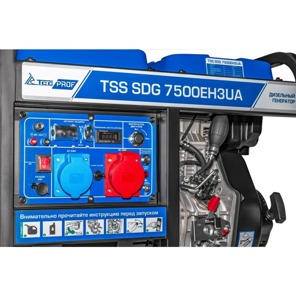 ТСС SDG 7500EH3UA дизельный генератор 200030