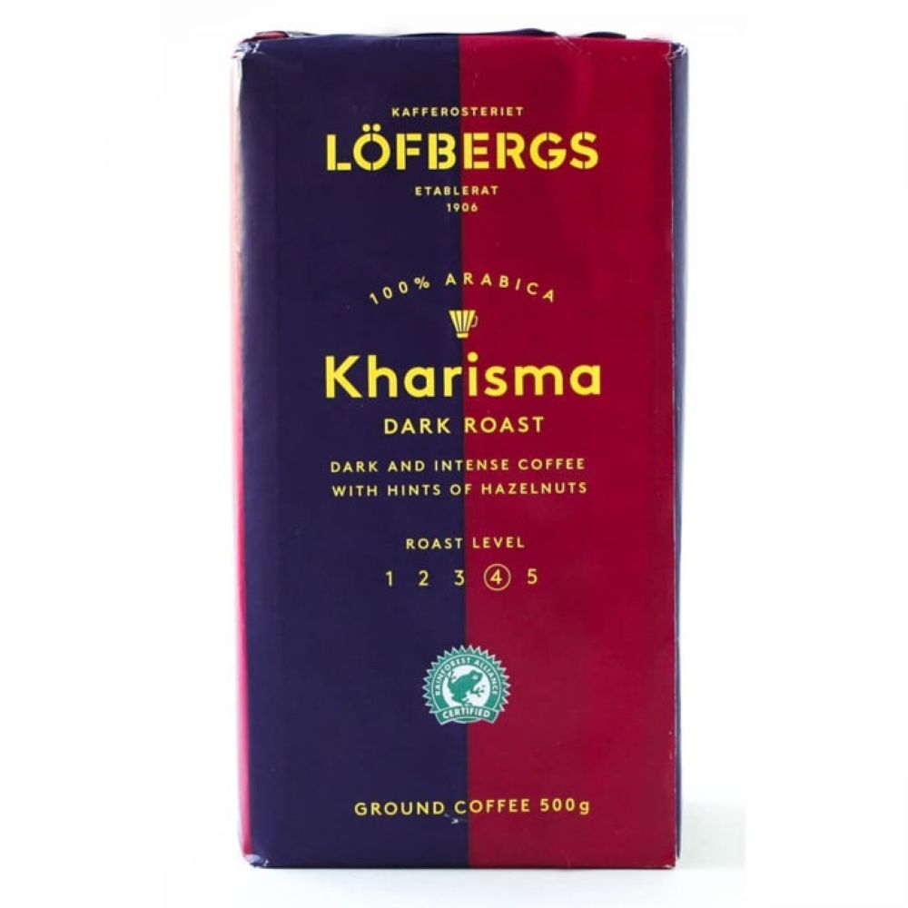 Кофе молотый Lofbergs Kharisma 500 гр 3 шт