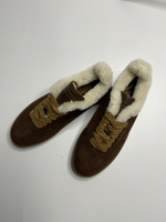 Короткие зимние кеды из натуральной кожи KANNA