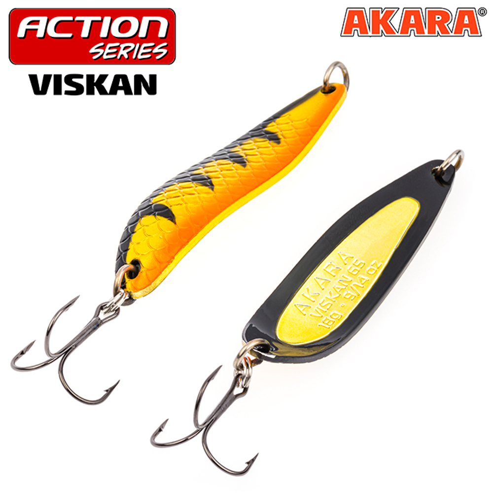 Блесна колебалка Akara Action Series Viskan 65 12 гр. 3/7 oz. AB131