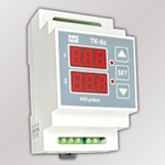 Терморегулятор ТК-6s (smart) двухканальный с 2-мя датчиками t (2х16А)