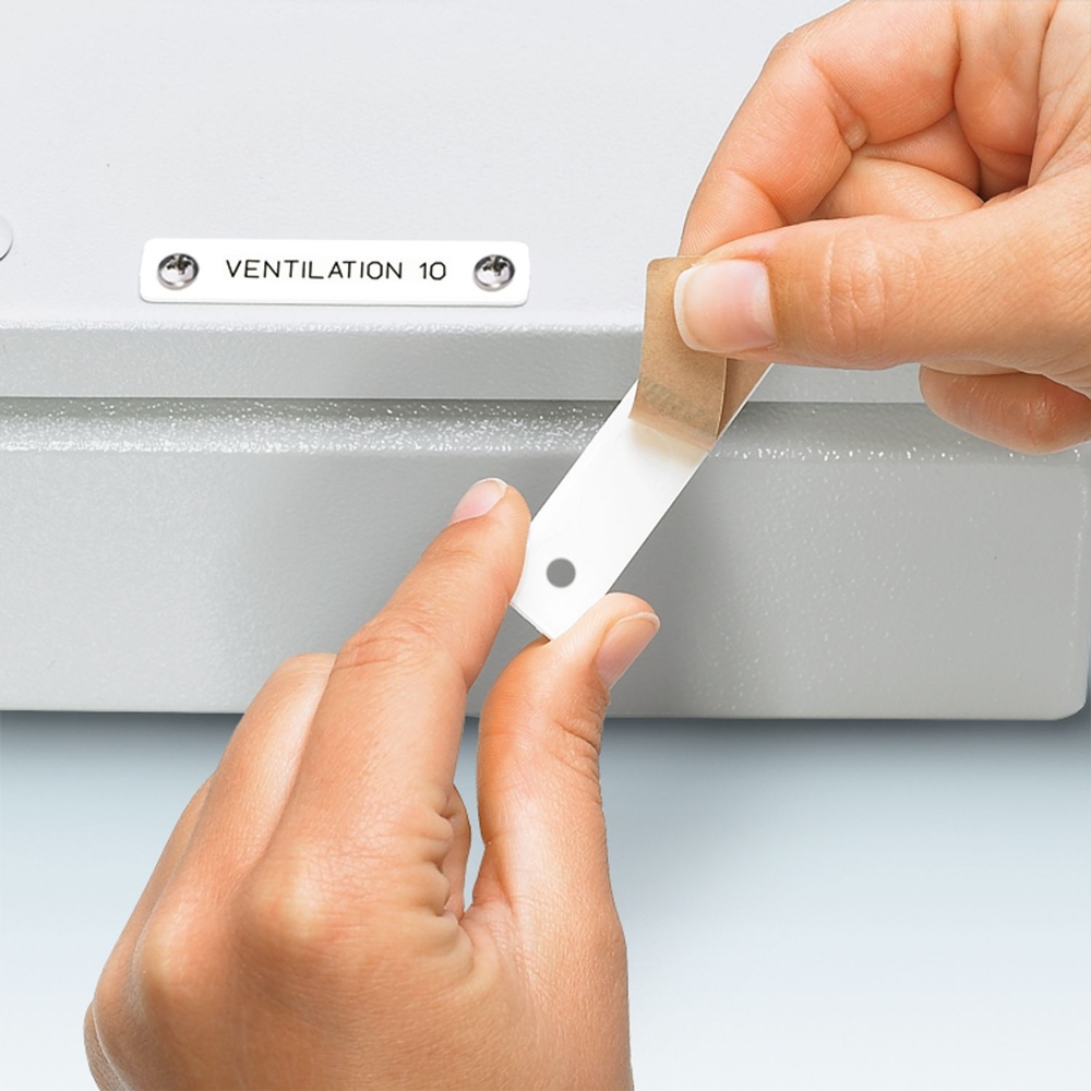 0830343 - US-EMLSP (28X10) - Маркировочные изделия для наклеивания, крепления с помощью винтов или заклепок