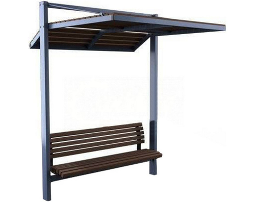 Навес со скамейкой Модерн УНИ