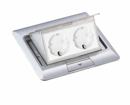 Donel Выдвижной блок Snap 4 мод. алюминий (с уст. набором)