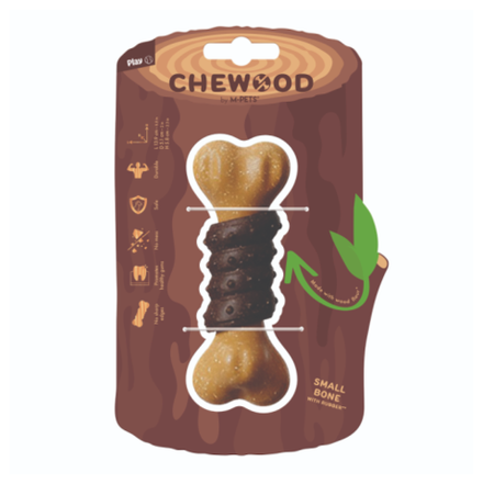 Игрушка для собак CHEWOOD, кость S 13.9x5.1x5.8 см Mpets 10668499
