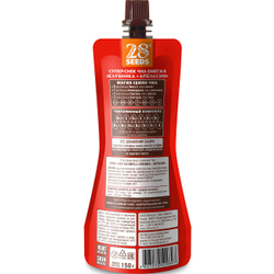 Ассорти Супер-снек 4шт 28SEEDS 28 seeds: Клубника-Апельсин, Малина-Шиповник, Ананас-Банан, Манго-Лайм, смузи без сахара