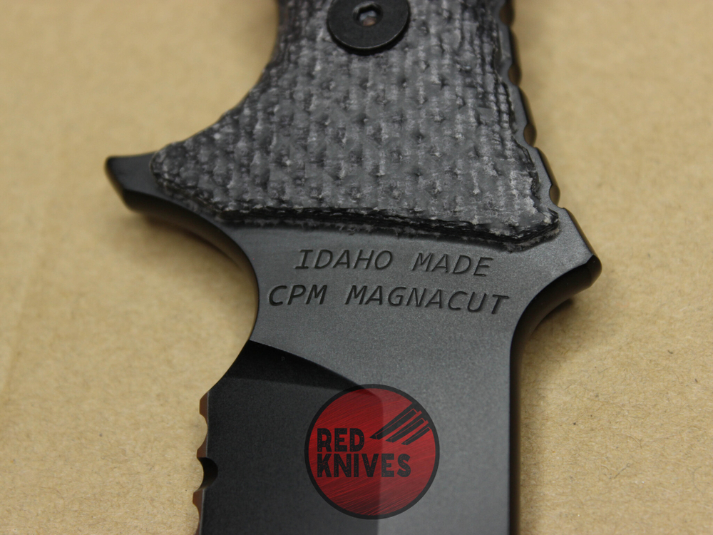 Нож Chris Reeve Pacific Black PAC-1001 survival knife, serrated