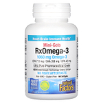 Natural Factors, RxOmega-3 в мини-капсулах, 60 капсул (530 мг в 1 капсуле)