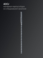 ЗУБР ПРОФИ-4Х 20x410/520 мм, SDS-max бур, ПРОФЕССИОНАЛ (29350-410-20)