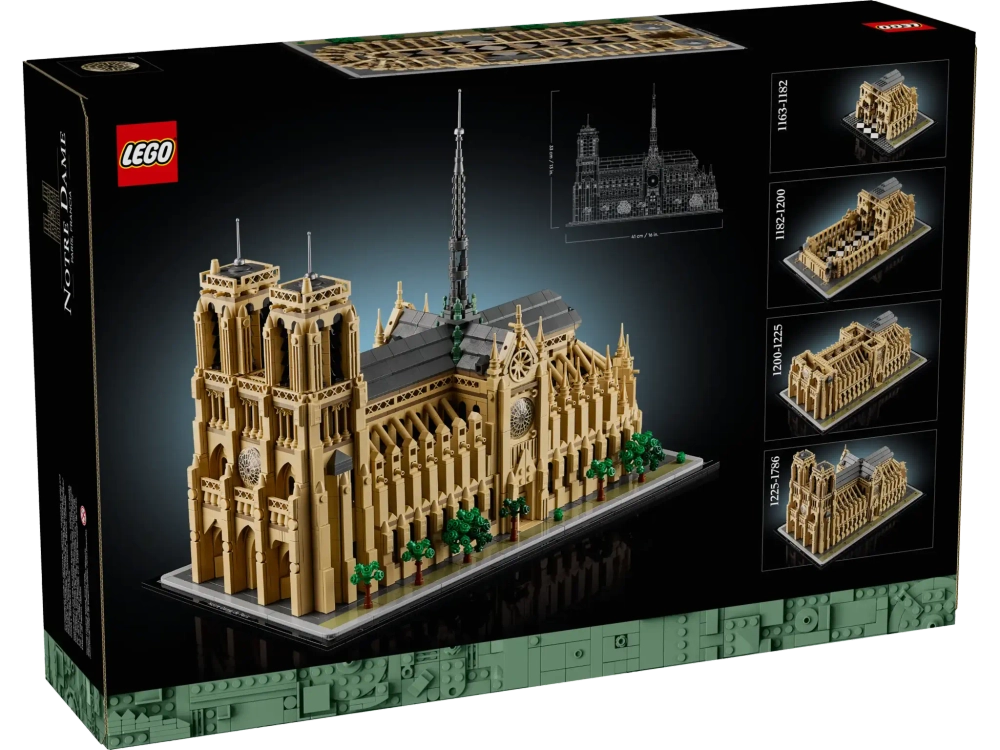 Конструктор LEGO Architecture 21061 Собор Парижской Богоматери