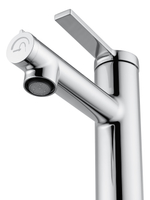 Смеситель для раковины с функцией полоскания WONZON & WOGHAND, Хром (WW-H1017-CR)