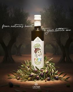 Оливковое масло для детей Critida, ст/б, Греция