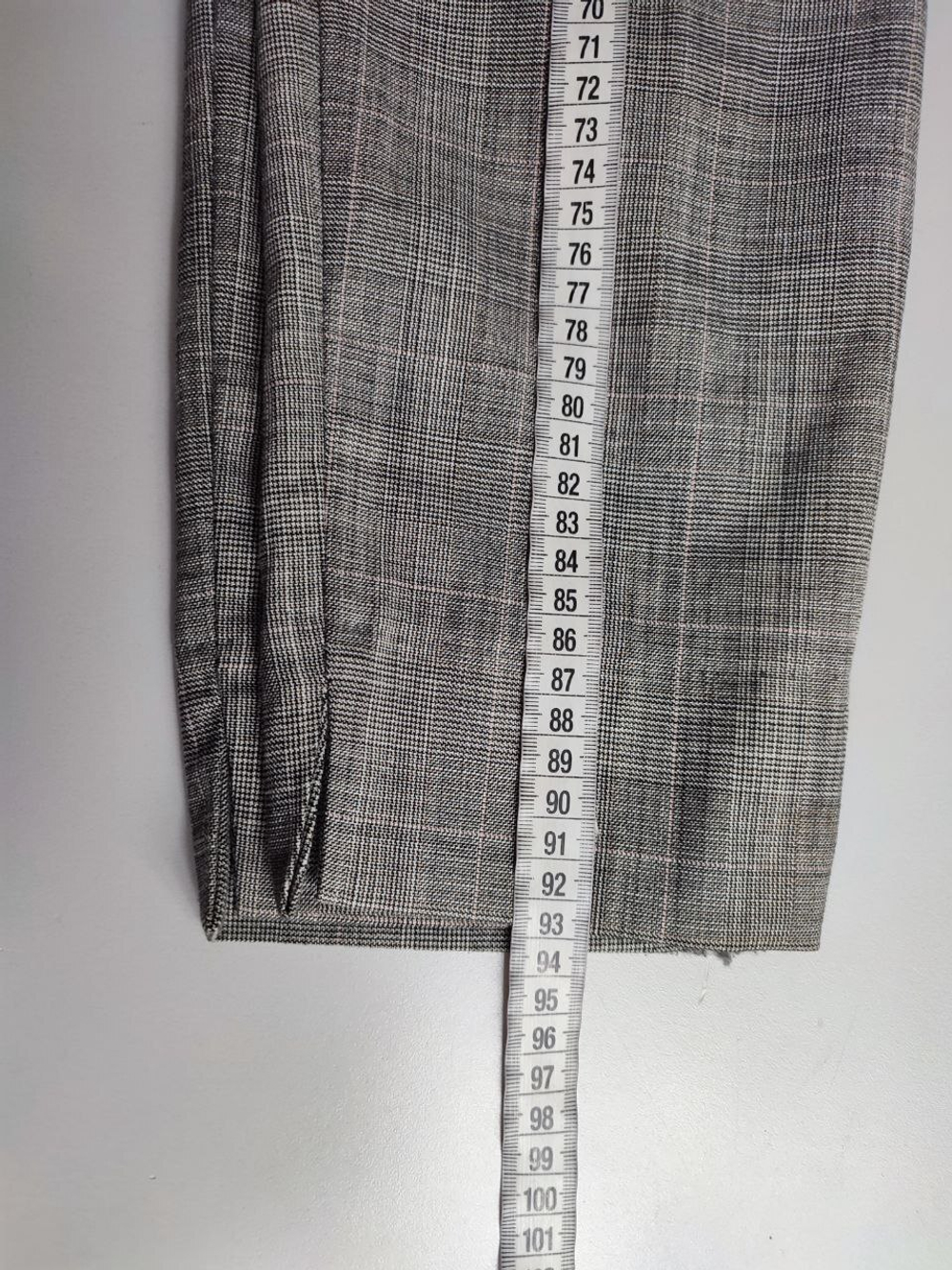 Брюки H&M в актуальную клетку 42 размер