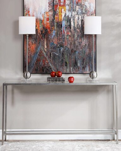 Консоль "Уитман" silver