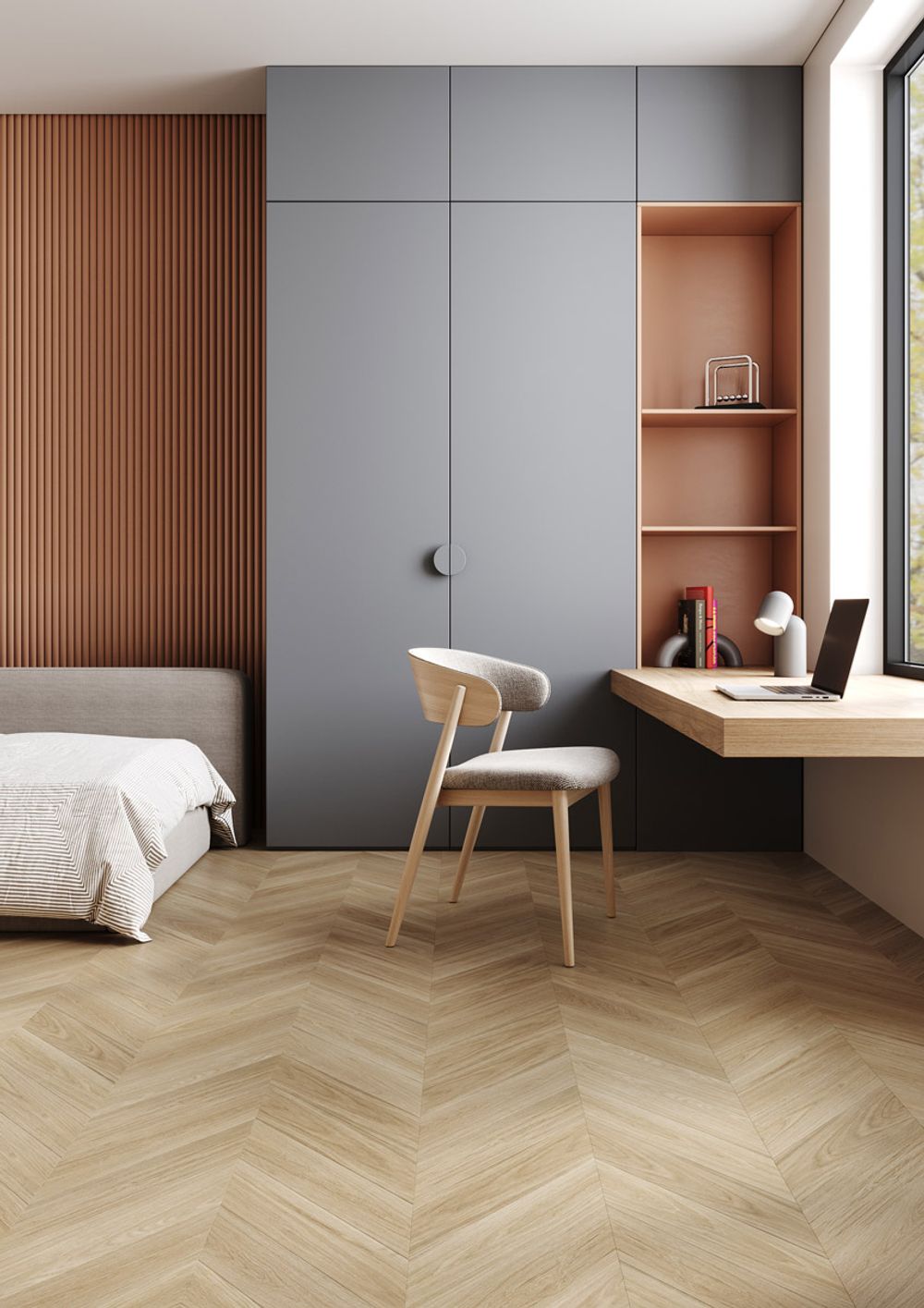 Fargo Quartz Parquet Французская Елка Дуб Испанский, 1,12 м²
