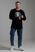 8546 Футболка с длинным рукавом мужская