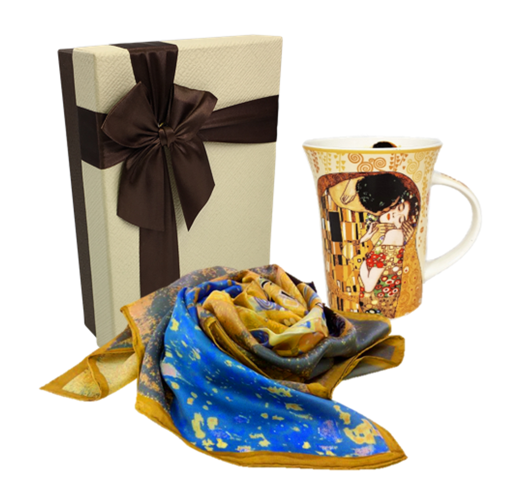 ГУСТАВ КЛИМТ. ПЛАТОК И КРУЖКА