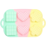 Форма силиконовая «Конфетти» вафельки 28,3*17,3*2см