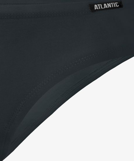 Женские трусы бикини (3шт)  3LP-194, розовый + светло-фиолетовый + графитовый