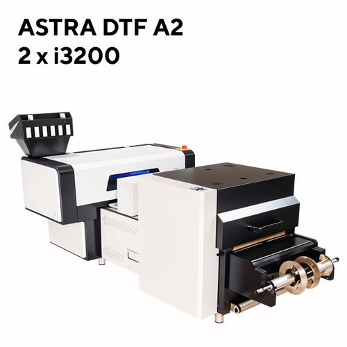 DTF принтер A2 45см, 2*i3200, шейкер-сушка, встроенная вытяжка, Flexi 22