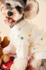 Свитер для животных Цветочные рюшки