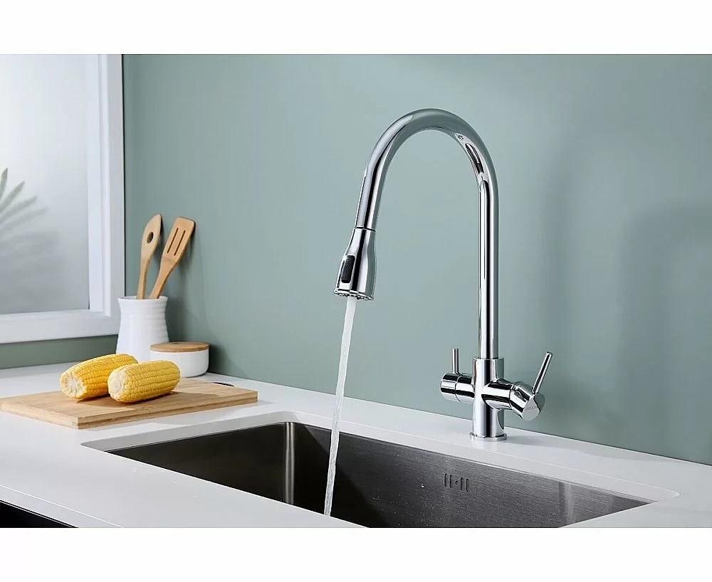 Смеситель для кухни Paulmark Lange La214212-CR хром