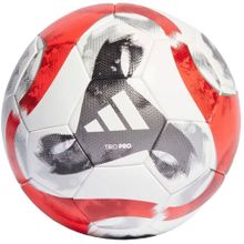 Мяч футб. ADIDAS Tiro Pro HT2428, р.5, FIFA Pro, 32 пан., ПУ, термосшивка, бело-красный