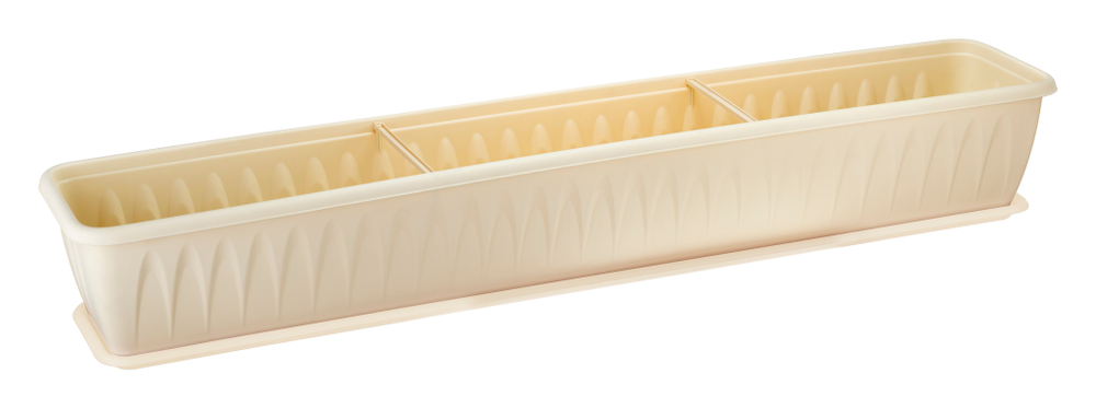 Ящик балконный АЛИЦИЯ 100см с поддоном