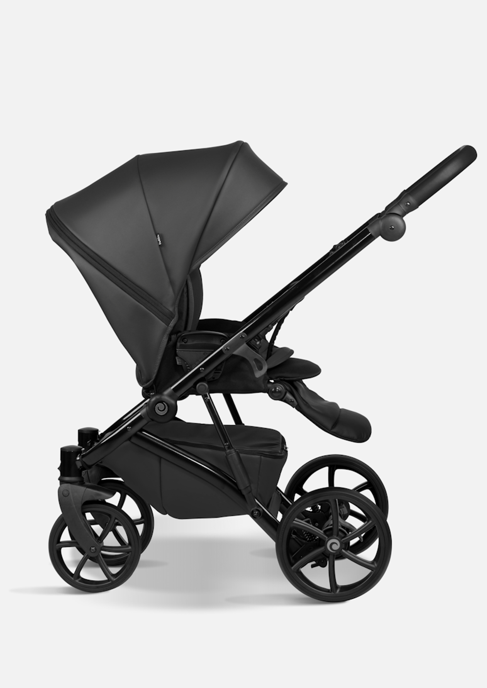 Tutis Коляска 2 в 1 VIVA 5+ Leather Jet Black